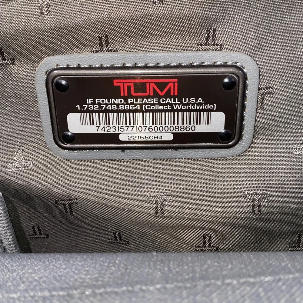 Tumi Ballistic Nylon Accessory Satchel Style #022155CH4 12